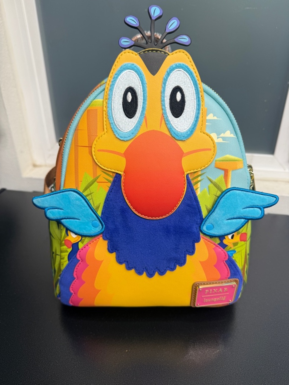 Loungefly Disney Up Kevin with Babies Mini Backpack